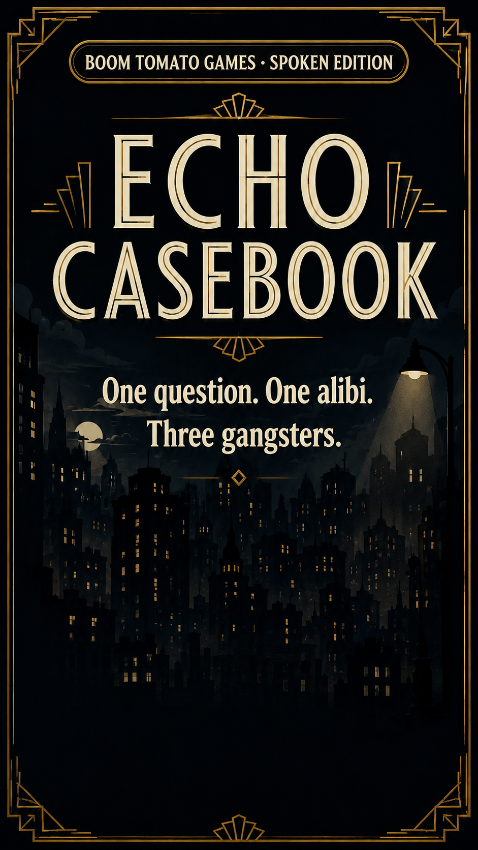 Echo Casebook noir background